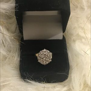 💍10k Solid Gold Cluster Ring💍🛑SOLD🛑